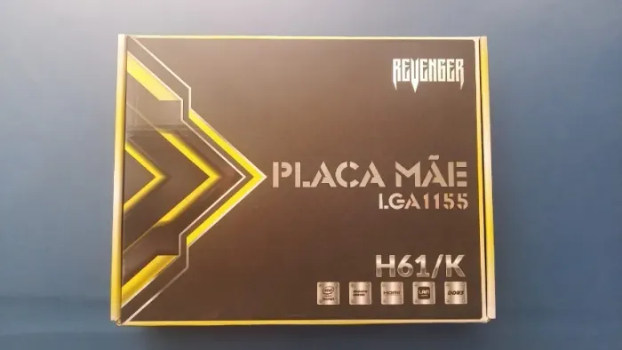 PLACA MÃE LGA1155 REVENGER NOVO LACRADO FRETE GRÁTIS PARA MACEIÓ