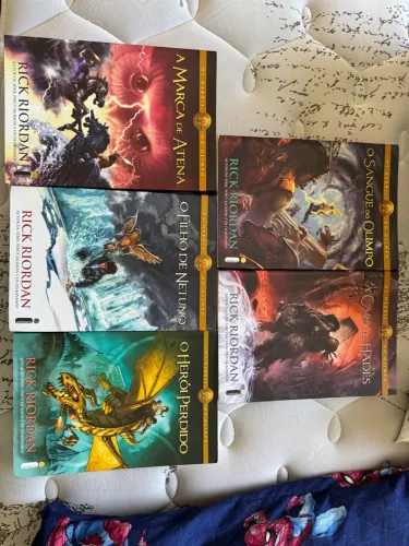 Coleção Os Heróis do Olimpo - Rick Riordan