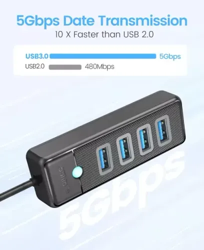 HUB 4 Usb 3.0 Orico Faster USB