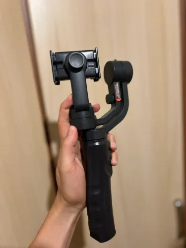 Suporte estabilizador Gimbal H-4 3-axis para celular 