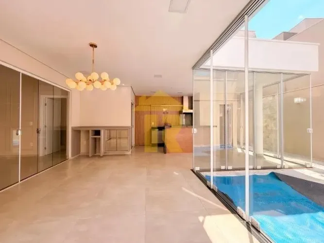 Casa em Condomínio no Village Damha II Rio Preto - 3 Quartos, 3 Suítes, 2 Salas - 200m² - 