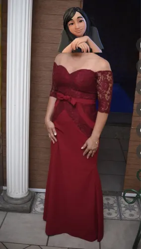 Vestido festa 