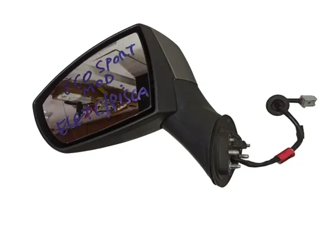 Retrovisor Esquerdo Ecosport 2014 A 2018 Elétrico C/ Pisca