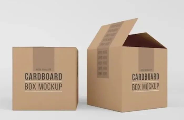 Caixa de papelão (entrega rápida)