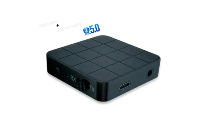 Receptor e Transmissor Bluetooth 5.0 Áudio, Para Veículo ou Residência 
