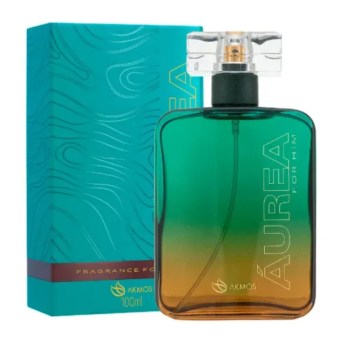 Perfume Masculino Áurea For Him 100 ml Exclusividade Akmos 
