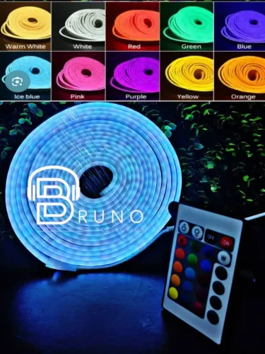 Mangueira led Neon RGB colorida 5 metros 