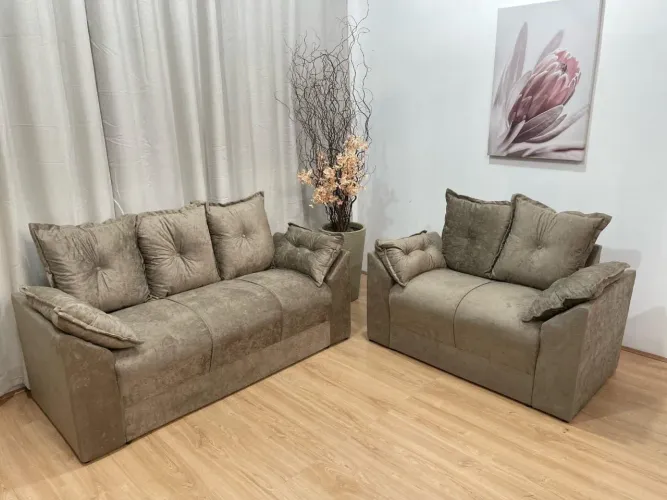 Conjunto de Sofás 3 e 2 Lugares 