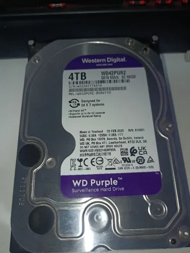 HD 4TB Western Digital WD Purple.