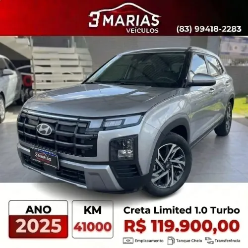 Hyundai Creta Limited 1.0 TB 12V Flex AUT 2025