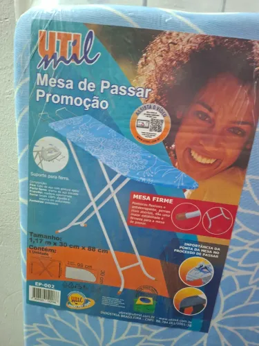 TÁBUA DE PASSAR NOVA COM PONTA UTIMIl<br>