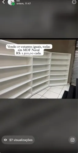 Prateleiras MDF- ACEITAMOS CARTÃO DE CREDITO