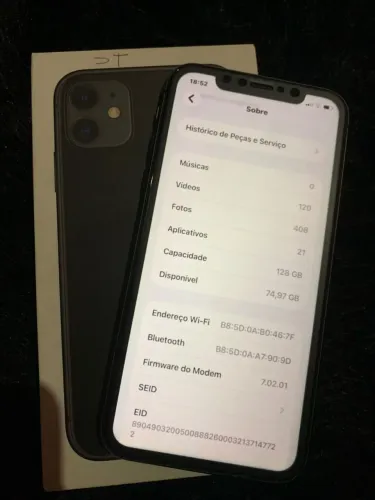 Iphone 11 novo na caixa para o dia dia 