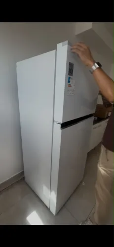 Geladeira Duplex LG 395L Branca Smart Inverter - Excelente EstadO