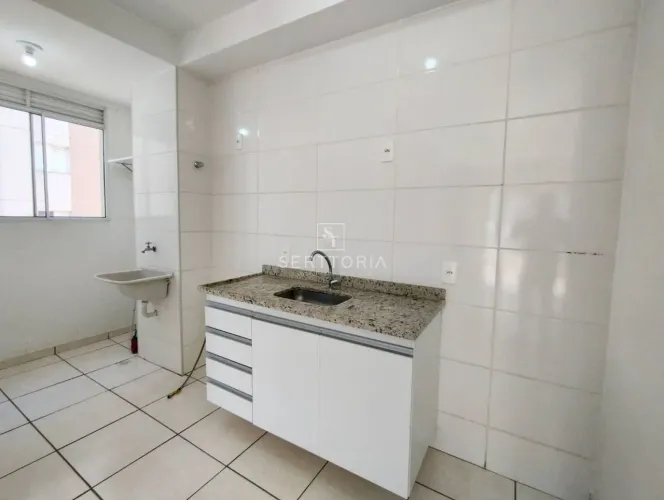 Apartamento para alugar com 2 dormitórios, sacada, no Jardim das Colinas em Hortolândia SP