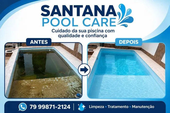 Manutenção de piscina manutenção predial, serviços gerais
