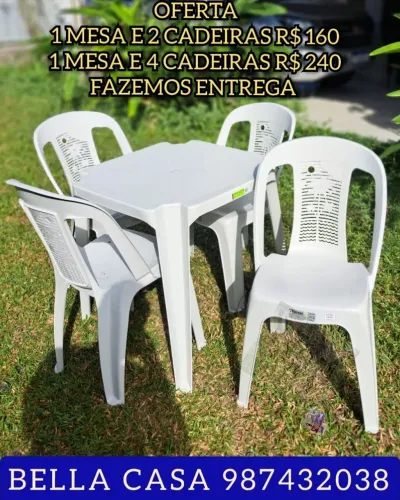 LINDA MESA - CADEIRA DN LEVE E PR PRATICA