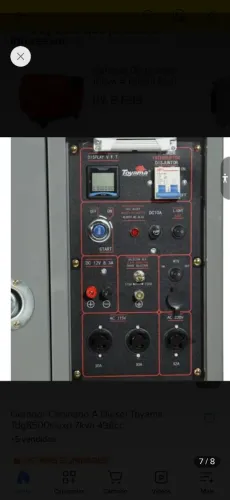 Gerador toyama TD8500SLE