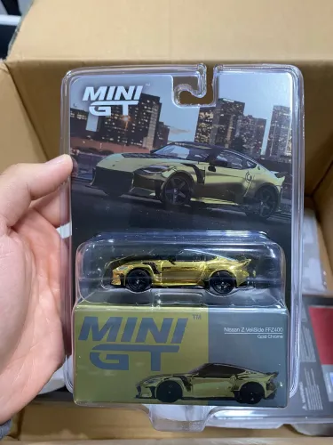 Mini GT Nissan Z VeilSide  FFZ400 Golf Chrome 