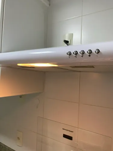 Depurador e Exaustor de Parede EOS 60cm Cheff Gourmet Slim Branco 220V