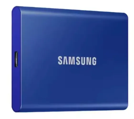 SSD 1 TERA SAMSUNG - Disco Sólido Externo Samsung Portable SSD T7 Mu-pc1t0 1TB Azul