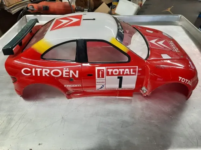Automodelo Combustão Citroen Xsara (controle Remoto)- Banca. Bolha usada da editora Salvat