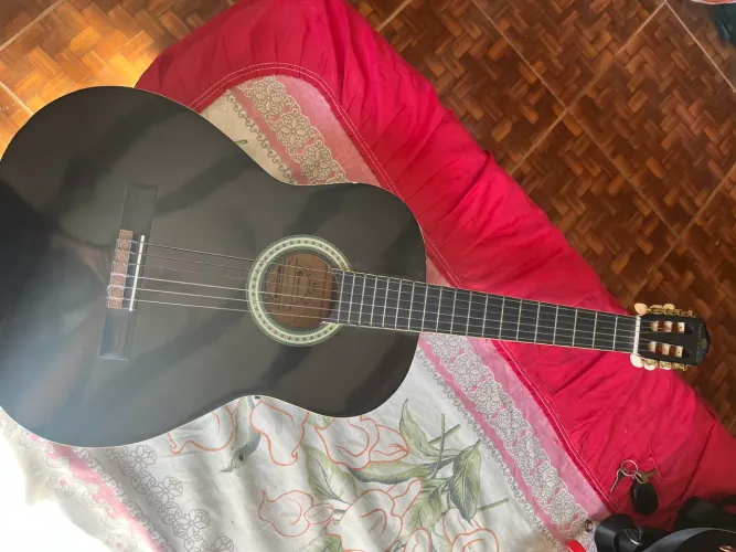 Violão harmonics de nylon