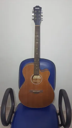 Violão Folk Shelby SGA-196C + CAPOTRASTE