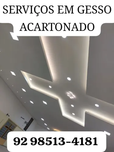 Forros e Divisórias em Gesso Acartonado (Drywall)