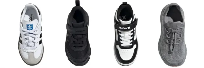 LOTE 4 Tênis Tam 30 - Adidas Samba + Under Armour + Hurley