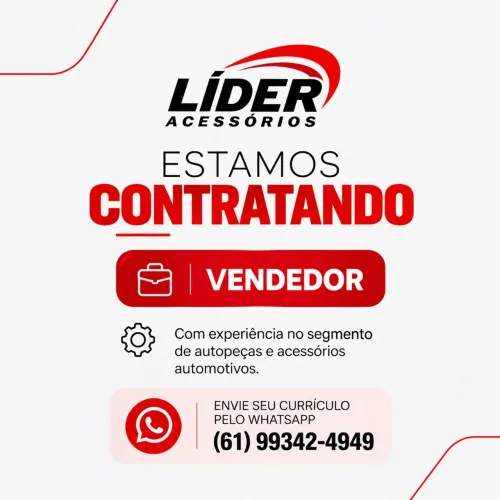 Vaga para Vendedor com Experiência em Autopeças
