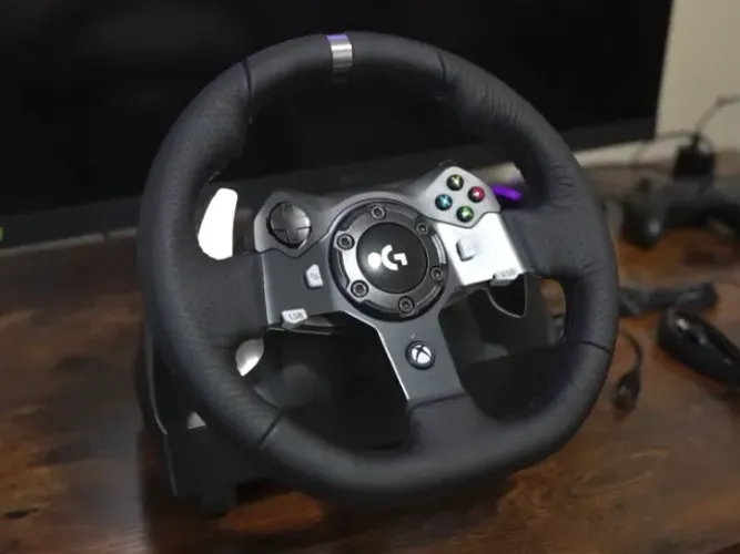 Volante Logitech G920 + Câmbio (Usado 3x apenas - Na Garantia com NF)