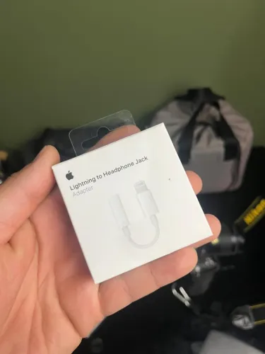 Adaptador Lightning para Fone/Microfone