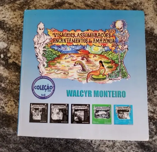 Visagens, assombrações e encantamentos da Amazônia - Walcyr Monteiro em bom estado.