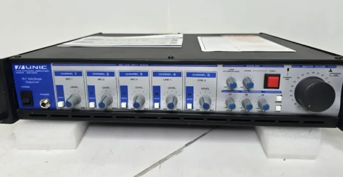 Amplificador Mixer Profissional Unic MA-5250 250W RMS Bivolt