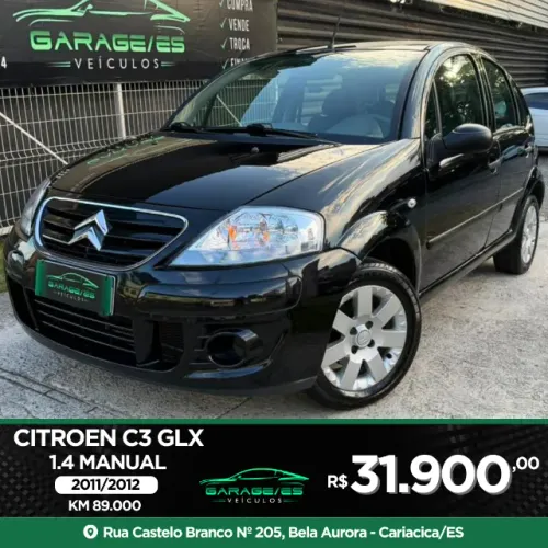 Citroen C3 GLX 1.4/ GLX Sonora 1.4 Flex 8V 5P 2012