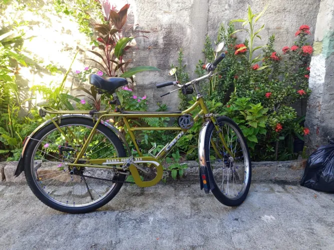 Bicicleta barra forte ano 1970 Caloi 