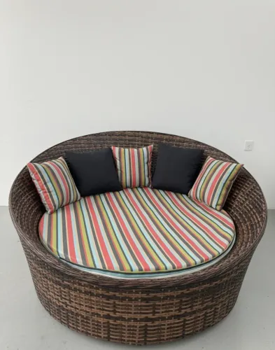 sofá redondo/ Chaise 