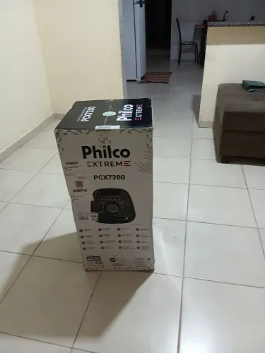 Caixa De Som Amplificada Philco Pcx7200 Bluetooth-1350w