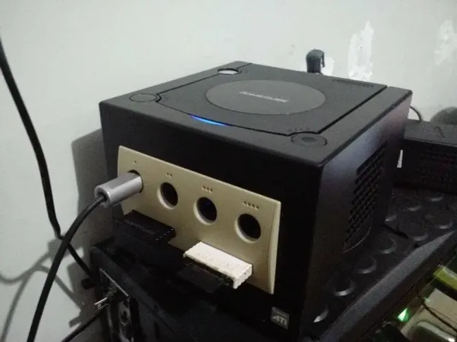 game cube preto