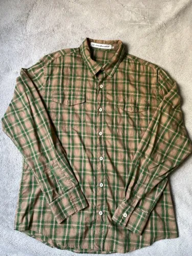 camisa xadrez vlg irreduccibili estilo casual