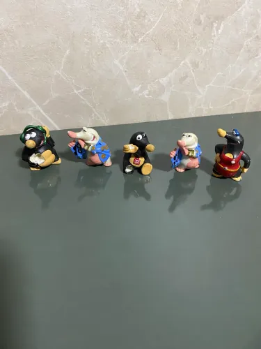 Colecionáveis Kinder Ovo Toupeiras