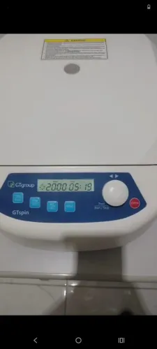 Centrifuga Gt spin 4500 rpm Agil e Técnologica ,Perfeita