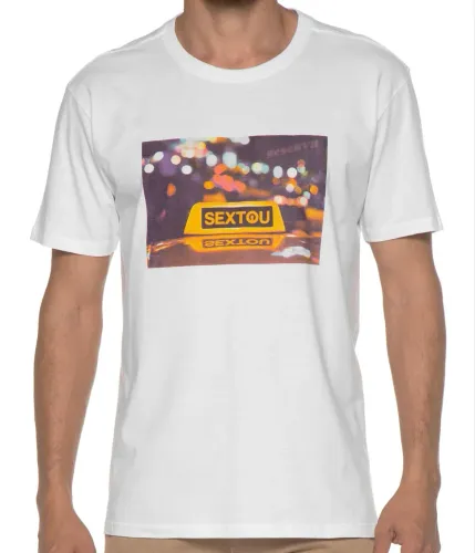 Camiseta estampada Sextou Reserva tamanho P