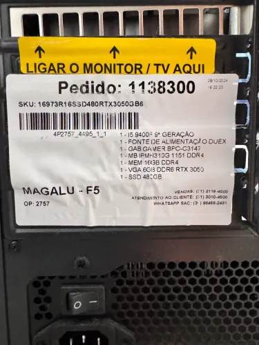 Vendo Pc Gamer.