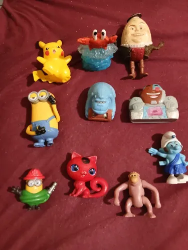 LBonecos para colecionadores 10 peças obs so vendo o lote