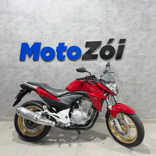 HONDA CB 300R VERMELHO 2014