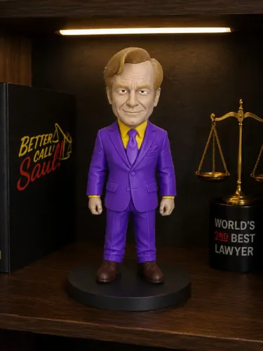 Saul Goodman Breaking Bad Boneco Colecionável 23cm