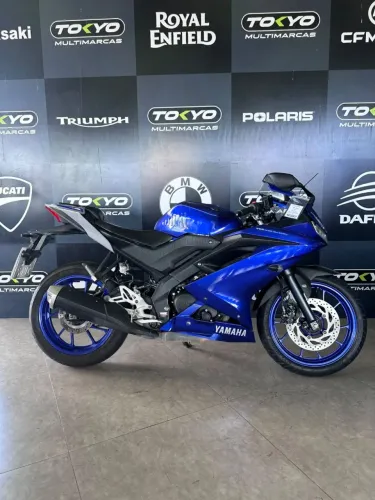 YAMAHA YZF R15 ABS AZUL 2024 (IPVA 26 PAGO + CHAVE RES. + MANUAL)