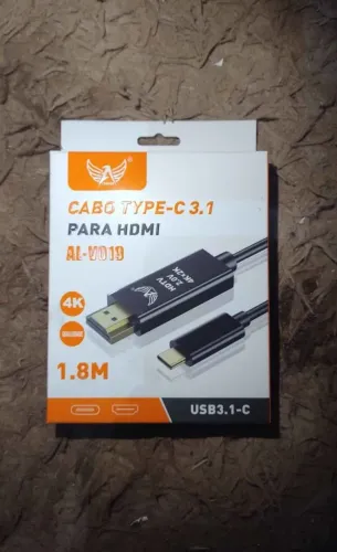 Cabo HDMI para entrada tipo C
